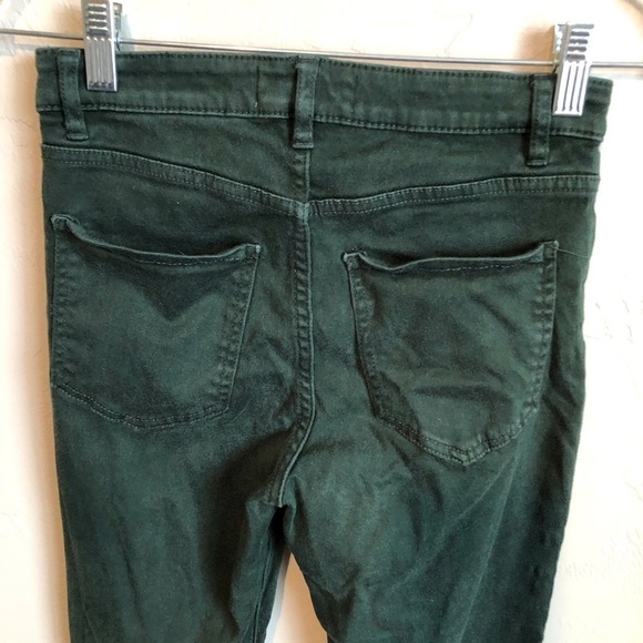 L.O.G.G Forest Green Skinny Jeans - Picture 7 of 10